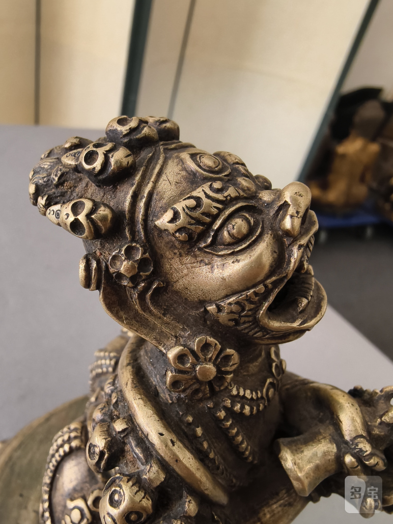 A BRONZE FIGURE OF DHAKA - 图21